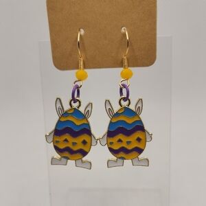 Colorful Easter Egg Earrings